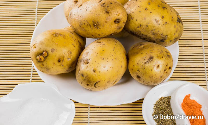 Картофель фри в духовке - вегетарианский рецепт приготовления с фото