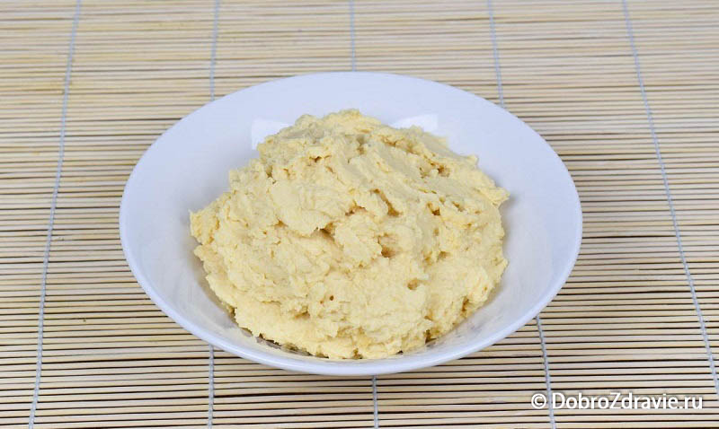 Хумус из нута - вегетарианский рецепт приготовления с фото