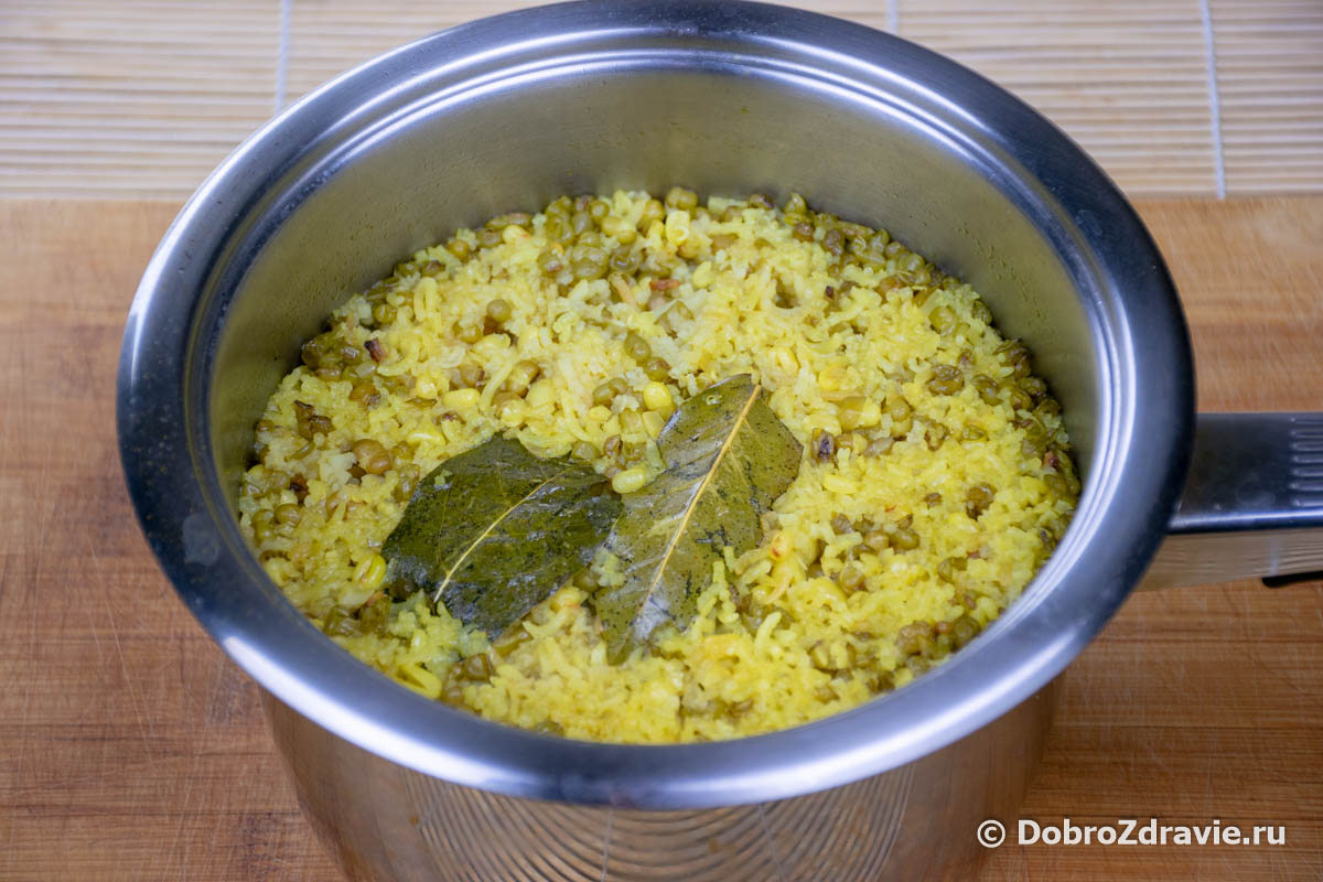 Гили кичри (кичари по Аюрведе) – индийский вегетарианский рецепт приготовления с фото