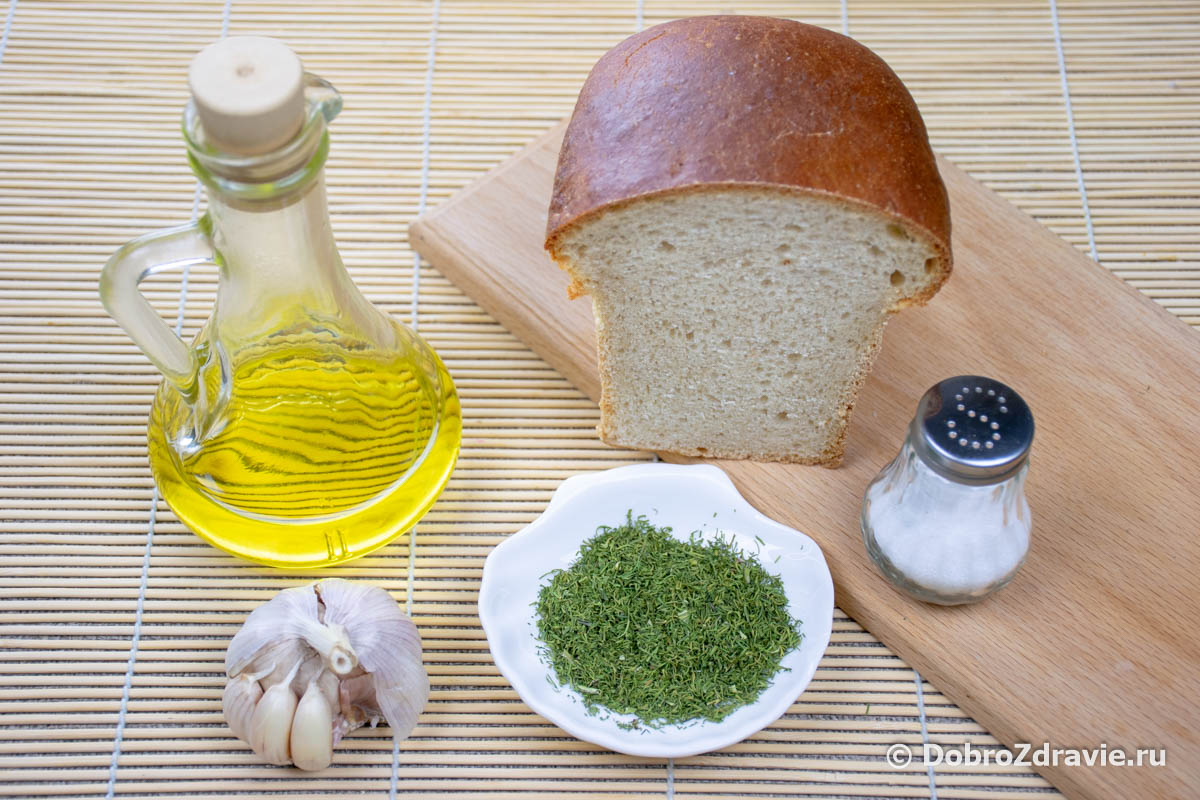 Сухарики из хлеба с чесноком на сковороде в домашних условиях – пошаговый рецепт приготовления с фото