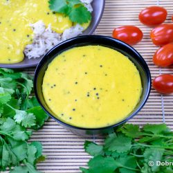 Индийский соус кадхи - вегетарианский пошаговый рецепт приготовления с фото