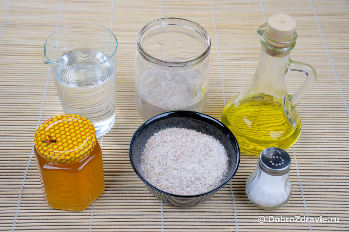 Цельнозерновой хлеб на ржаной закваске - пошаговый рецепт приготовления в духовке с фото